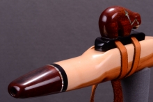 Mountain Mahogany Native American Flute, Minor, Mid A-4, #I1L